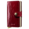 Secrid Miniwallet Naplak - Kreditkartenetui 10.2 cm RFID (red+)