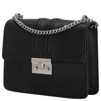 Seidenfelt Roros - Sac bandoulière 21 cm (black/silver)