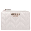 Guess Stacey SLG Zip - Portefeuille 2cc 12 cm (off white)