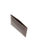 Lacoste FG - Kreditkartenetui Leder 6 cc 11 cm (coffee bean)