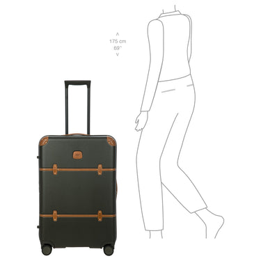 Brics Bellagio - 4-Rollen-Trolley 70.5 cm erw. recycelt (olive) - Ansicht 10