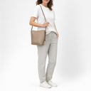abro Cosmo Tekla - Schultertasche 24 cm (siena) - Ansicht 7