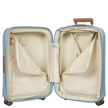 Brics Taormina - 4-Rollen-Kabinentrolley S 55 cm erw. USB (hellblau) - Ansicht 7