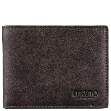 Mano Don Pietro - Portefeuille 11,5 cm (marron foncé)