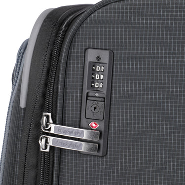 Travelite Corsiica - 4-Rollen-Trolley M 67 cm erw. (black) - Ansicht 10