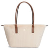 Tommy Hilfiger Popette East West Tote Faux Fur - Shopper 40 cm (beige)