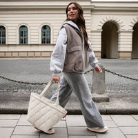 reisenthel shopper M - Shopper 51 cm (puffer stone)
