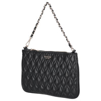 Guess Maxine Quilted Flat Pouch - Sac bandoulière 24 cm (black)