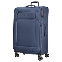 D&N Travel Line 9804 - Trolley 4 roues L 78 cm extensible (dark blue)