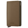 Secrid Slimwallet Matte Satin - Portefeuille 6 cartes 10,2 cm (bronze)