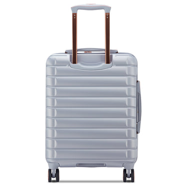 Delsey Paris Shadow 5.0 - 4-Rollen-Kabinentrolley Slim S 55 cm erw. (platin) - Ansicht 3
