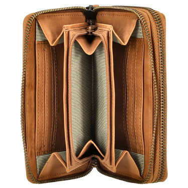 aunts & uncles Grandmas Luxury Club Betty - RV - Damenbörse 13cc 15 cm RFID (caramel) - Markenkoffer