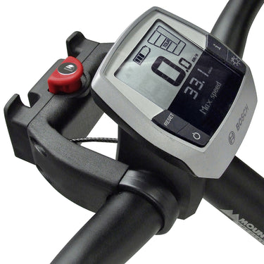 KLICKfix Lenker - Adapter E mit Schloss (für E-Bikes) (black) - Ansicht 2