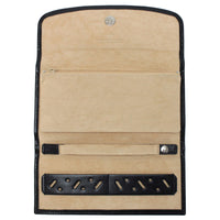 Windrose Merino - Pochette à bijoux 20 cm (noir)