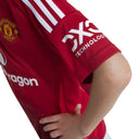adidas Manchester United Fußball - Jr. Heimtrikot 24/25 (red, 164) - Markenkoffer
