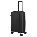 Travelite Skymate - 4-Rollen-Trolley M 65 cm erw. (black)