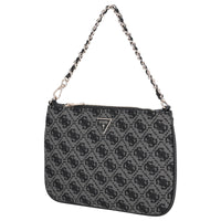 Guess Flat Pouch - Sac bandoulière 24.5 cm (coal logo)