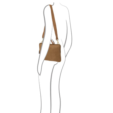 Brics Life Laptoptasche 30 cm S (camel) - Markenkoffer