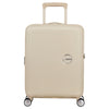 American Tourister Soundbox - 4-Wheel Cabin Trolley 55 cm erw. (blau)