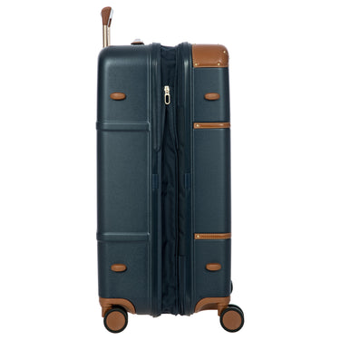 Brics Bellagio - 4 - Rollen - Trolley 70.5 cm erw. recycelt (blue/tan) - Markenkoffer
