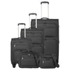 Travelite Cubis - 4-Rollen-Trolley Set 5tlg. (anthracite)
