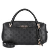 Guess Carmella 3 Comp Satchel - Sac à main 30 cm (black logo)