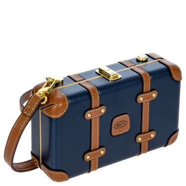Brics Bellagio - Umhängetasche 20 cm recycelt (blue/tan) - Ansicht 2