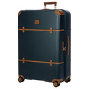 Brics Bellagio - 4 - Rollen - Trolley 82 cm erw. recycelt (blue/tan) - Markenkoffer