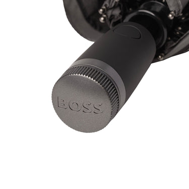 BOSS Gear - Taschenschirm Regenschirm 105 cm (black) - Markenkoffer