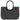 reisenthel shopping loopshopper L - Sac de shopping avec cadre 46 cm (cadre à pois brillants noir)