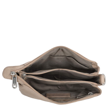Mandarina Duck Mellow Leather Pochette - Abendtasche 23 cm (warm taupe) - Ansicht 6