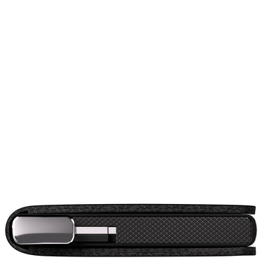 Secrid Slimwallet Emboss Lines - Kreditkartenetui 6cc 10.2 cm RFID (black+) - Ansicht 4