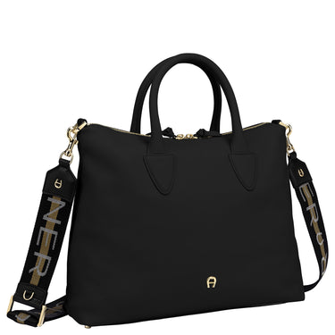 Aigner Zita - Handtasche 29 cm M (black coloured) - Markenkoffer