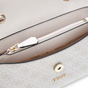 Guess Lindsey XBody Flap - Umhängetasche 27 cm (bone logo) - Ansicht 7