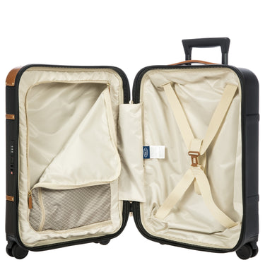 Brics Bellagio - 4-Rollen-Kabinentrolley 55 cm recycelt (black/tan) - Ansicht 6