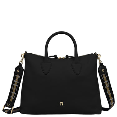 Aigner Zita - Handtasche 29 cm M (black coloured) - Markenkoffer