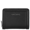 Lacoste Compact Zip Wallet - Portefeuille 6 cartes 12 cm (noir)