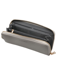 Seidenfelt Smilla - Portefeuille Femme 19 cm (noir)