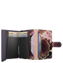Secrid Miniwallet Serpent - Geldbörse 6cc 10.2 cm RFID (purple)