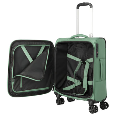 Travelite Kick Off - 4-Rollen-Kabinentrolley S 55 cm (Sage Green)