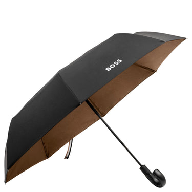 BOSS Iconic - Regenschirm 95 cm (black) - Markenkoffer