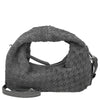 Les Visionnaires Greta Micro Weave Cozy - Sac bandoulière 20 cm (asphalte)