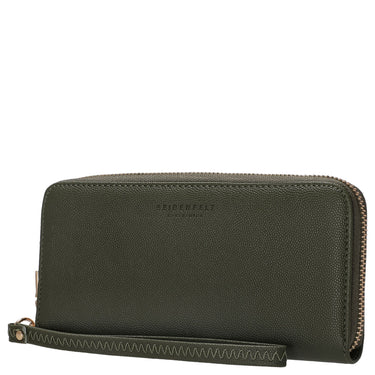 Seidenfelt Smilla - Damen- Geldbörse 19 cm (olive) - Ansicht 3