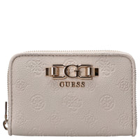Guess Anise SLG Medium Zip - Portefeuille 4 cartes 14 cm (logo pierre)