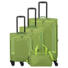 Travelite Corsiica - Set de trolley à 4 roulettes 4 pièces (fresh green)