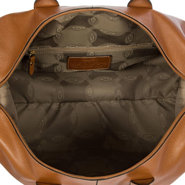 Brics Life Pelle Weekender - Reisetasche 43 cm Leder (cognac) - Markenkoffer
