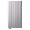 Secrid Cardprotector Fluted - Kreditkartenetui 6cc 10.2 cm RFID (silver+)
