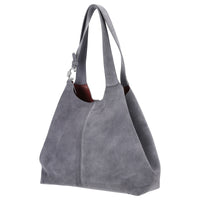 Coccinelle C-Easy Suede - Cabas L 35 cm (stove/stove)