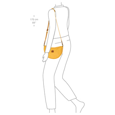 Brics X-Bag Halfmoon - Umhängetasche 26 cm (honey) - Ansicht 7