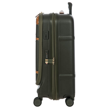 Brics Bellagio - 4-Rollen-Kabinentrolley mit Vortasche 55 cm erw. recycelt (olive) - Ansicht 4